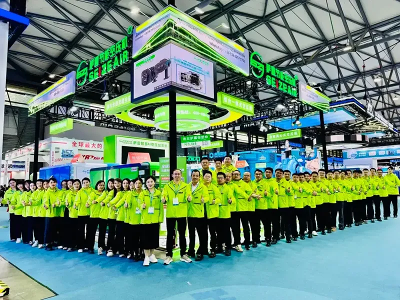 Seize Air Nya energibesparande luftkompressorer lanseras på PTC Asia 2025